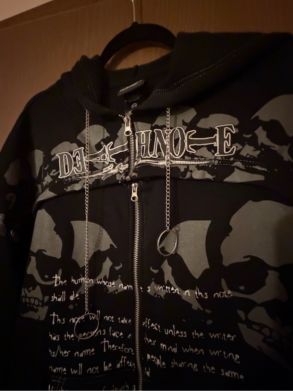 Death Note Multi-Convertible Girls Hoodie - Picture 10 of 15